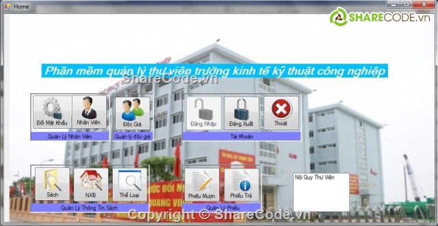 quản lý thư viện,code quản lý thư viện sách,phần mềm quản lý,đồ án quản lý thư viện c#