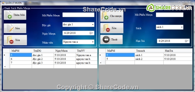 quản lý thư viện,code quản lý thư viện sách,phần mềm quản lý,đồ án quản lý thư viện c#