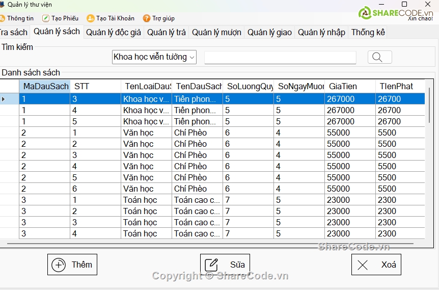 Code quản lý,winform,quản lý