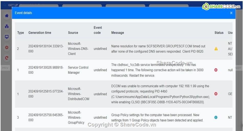 file,Hệ quản trị,Code quản lý