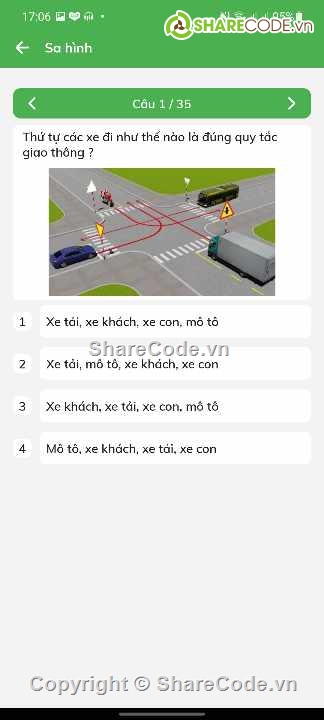 Ôn thi bằng lái xe,code Ôn thi bằng lái xe,source code Ôn thi bằng lái xe