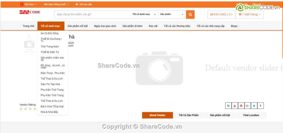 Web bán hàng,web thương mại,source code shop bán hàng