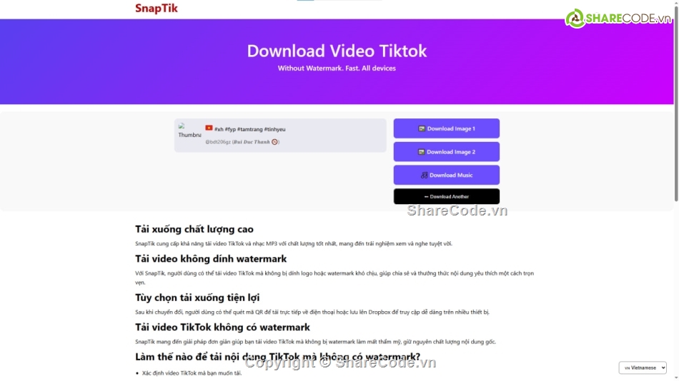 tải Video Tiktok,tải Video,Video Tiktok,Tiktok