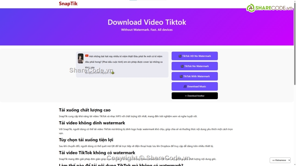tải Video Tiktok,tải Video,Video Tiktok,Tiktok