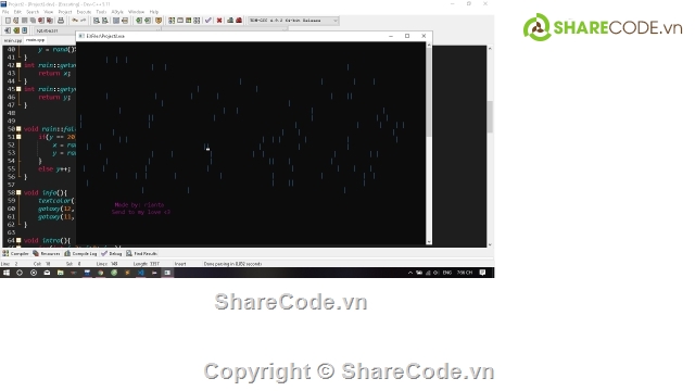 mưa,tỏ tình,tỏ tình c++,rianta9,rain