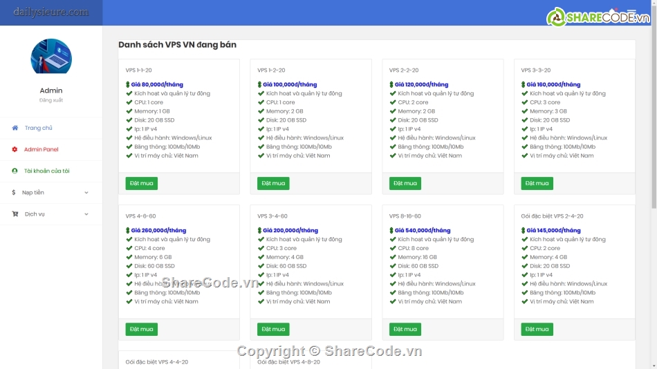 code bán vps,code vps,code shop vps