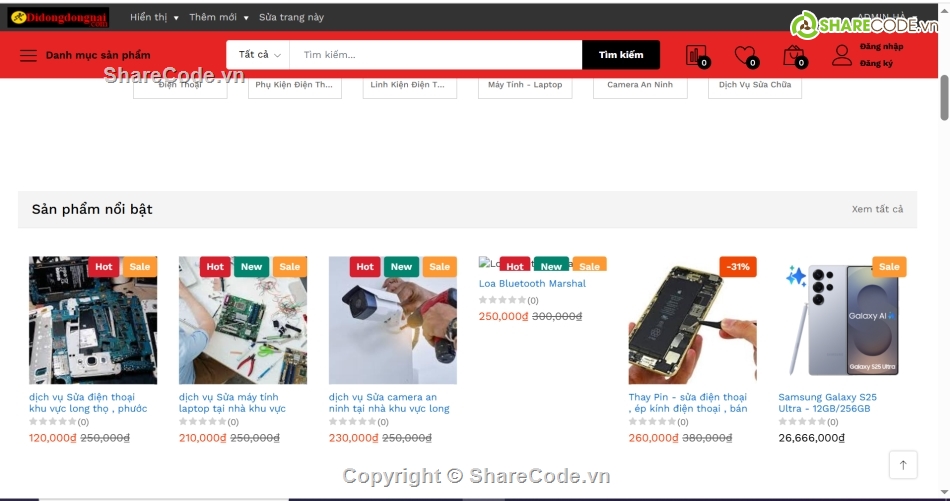 Code Thương Mại,bán hoa,Code shop,shop hoa,shop điện tử,điện tử