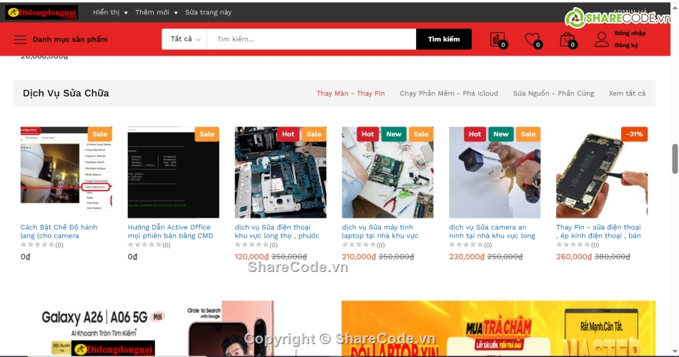 Code Thương Mại,bán hoa,Code shop,shop hoa,shop điện tử,điện tử