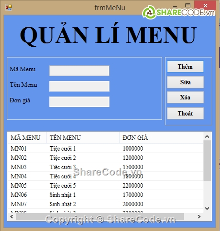 phần mềm quản lý c#,quản lý nhà hàng,code quản lý cửa hàng,quản lý cửa hàng c#,quản lý bán hàng c#