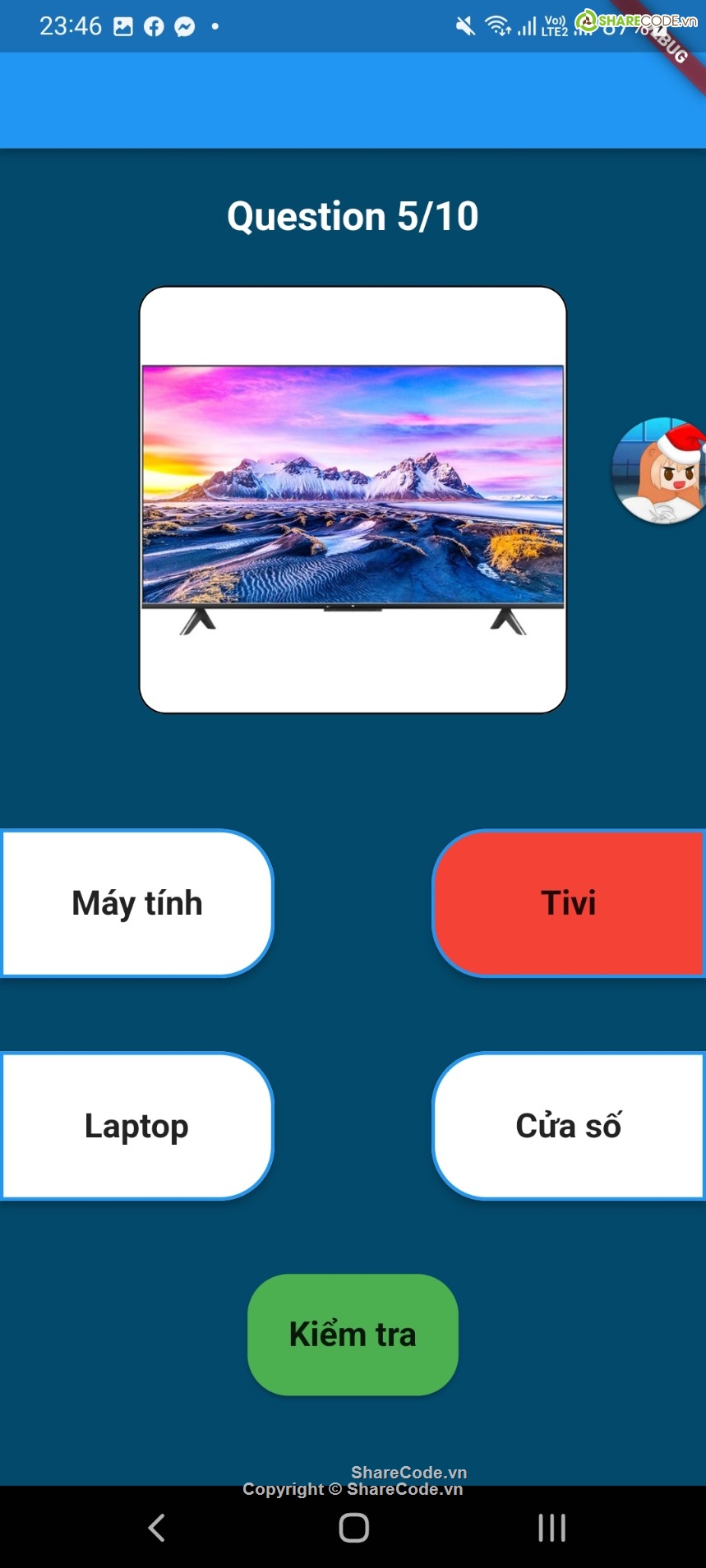 Trắc nghiệm Flutter,Flutter cơ bản,Quiz flutter,Quiz android,flutter trắc nghiệm,Giao diện Flutter