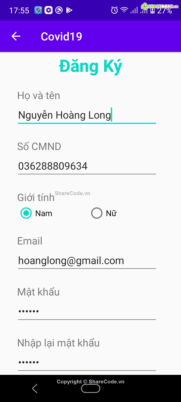 phần mềm ứng dụng,covid,Android Firebase,ứng dụng tin tức,covid19,corona