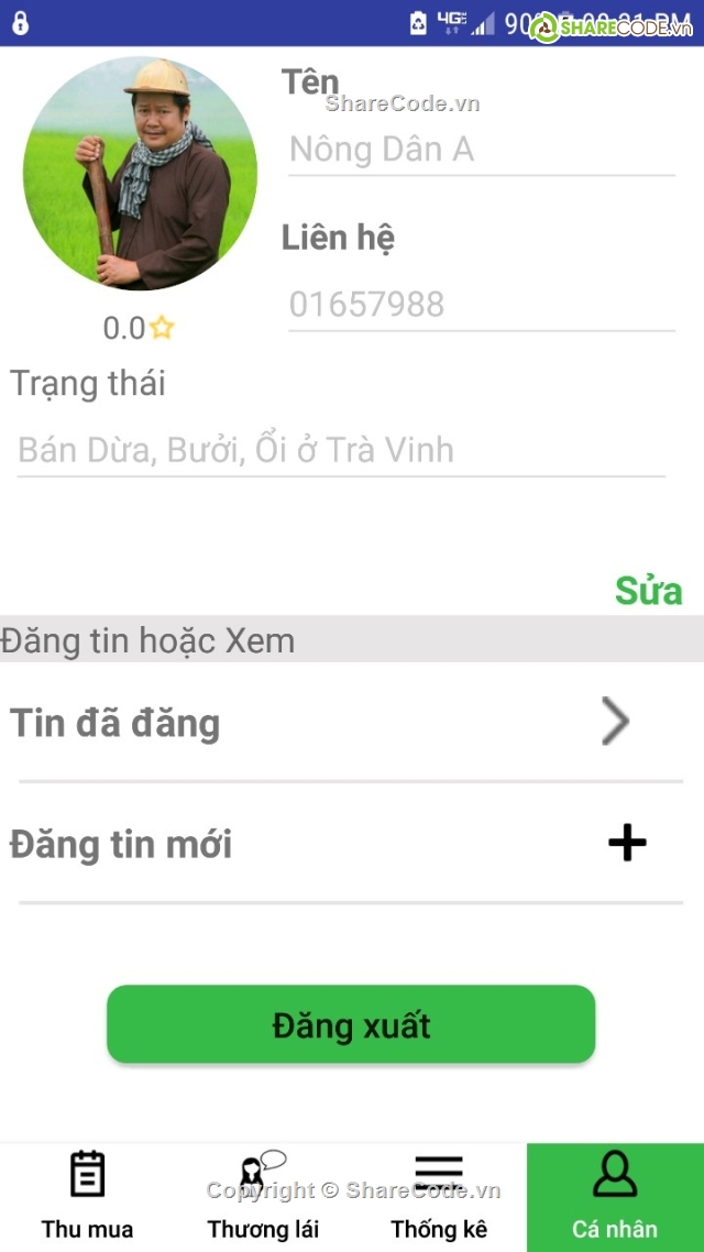 GoogleMap,Code Ứng dụng đăng bán,ứng dụng tìm mua nông sản,ứng dụng tìm kiếm nông sản