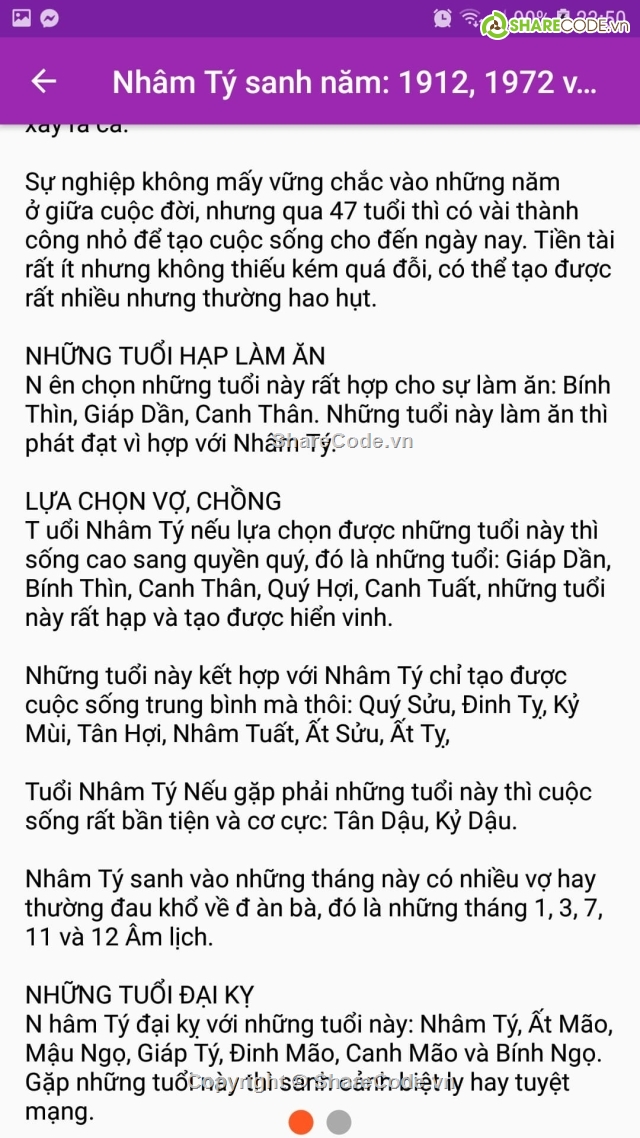 Ứng Dụng xem tử vi trọn đời,Code tử vi trọn đời,xem cung hoàng đạo,bói phương đông,bói phương tây,source code tử vi