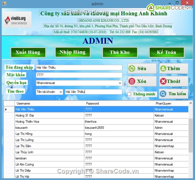 quản lý,thiết bị,quản lý bán hàng,quản lý bán hàng VB.Net,quản lý thiết bị VB.Net,phần mềm miễn phí