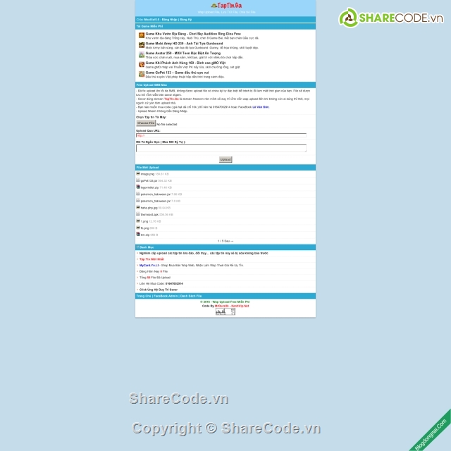 upload,code upload,upload file,upload ảnh,website download/upload,xtgem