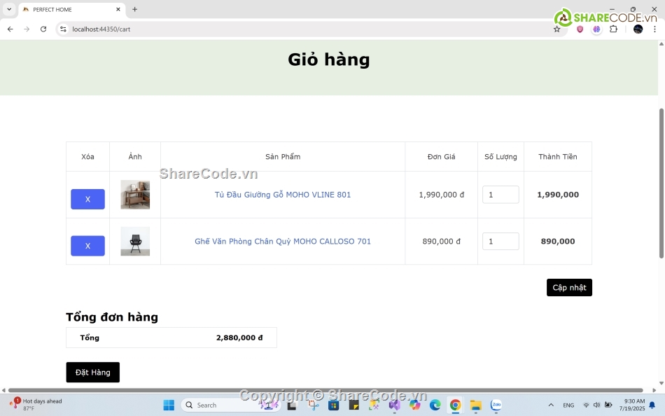 web bán  hàng ASP,asp.net,MVC,lập trình c#,lập trình web