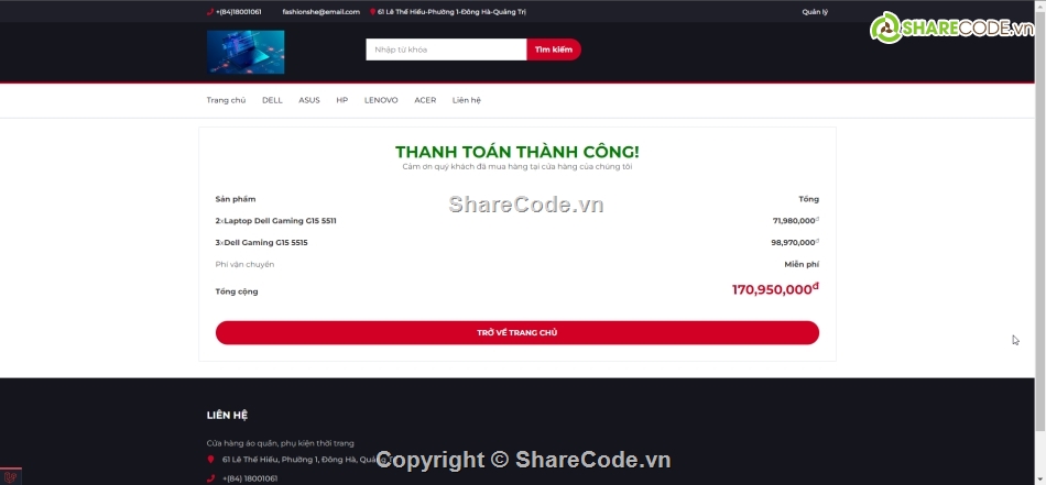 Code web mua bán thiết bị,Code Web bán hàng,web bán hàng php,Php Web bán Laptop