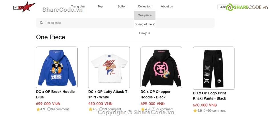 share full code,website bán hàng,full code bán quần áo thời trang,đồ án web php,code php giao diện đẹp,share code web bán hàng