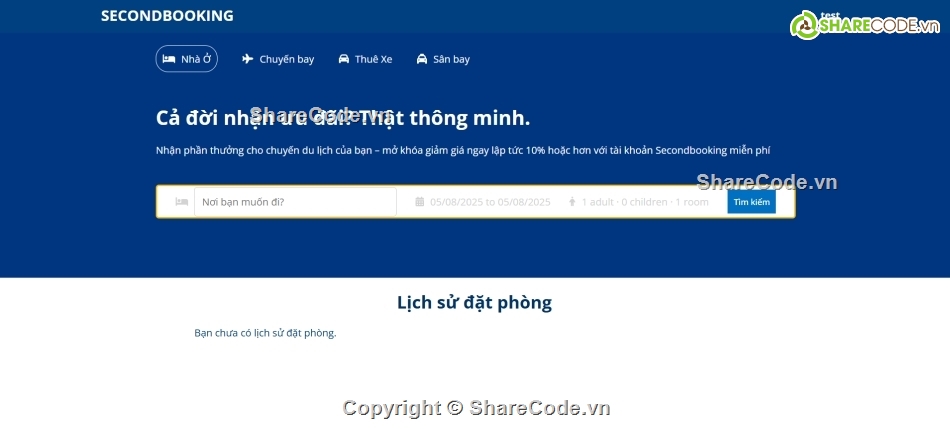 web,hotel booking,thanh toán vnpay