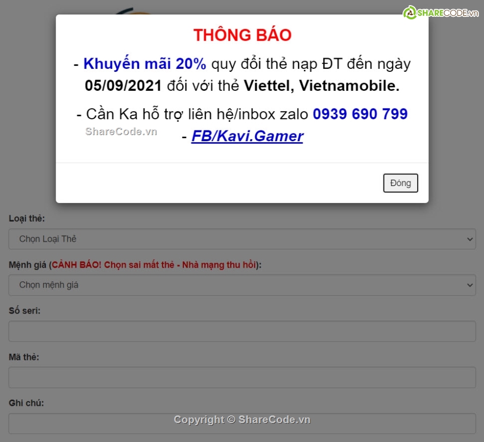 Web gạch thẻ,giao diện web,web đổi thẻ cào,code web bán thẻ,code đổi thẻ thành tiền mặt,web nạp thẻ điện thoại