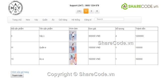 code asp.net mvc5,đồ án tốt nghiệp,đồ án web thời trang,web bán hàng,Shop bán hàng