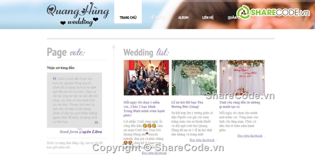 web cưới hỏi,web chụp ảnh,code dịch vụ cưới hỏi,dịch vụ wedding,website cưới hỏi,web album ảnh cưới