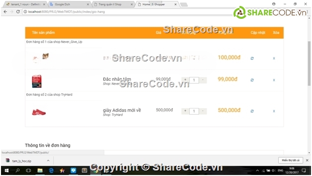 php thuần,web php,Code php,full báo cáo