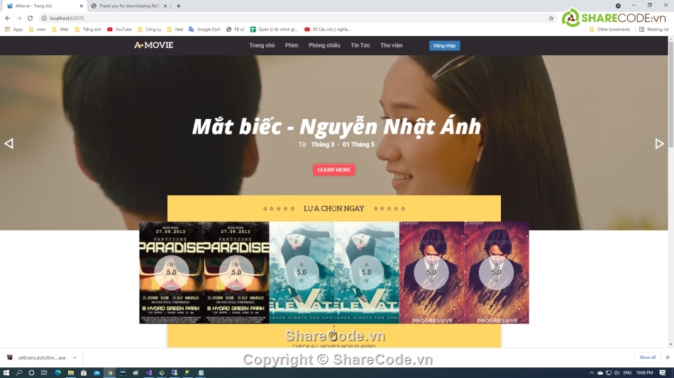 rạp chiếu phim c#,website rạp phim,quản lý rạp chiếu phim,Website rạp chiếu phim