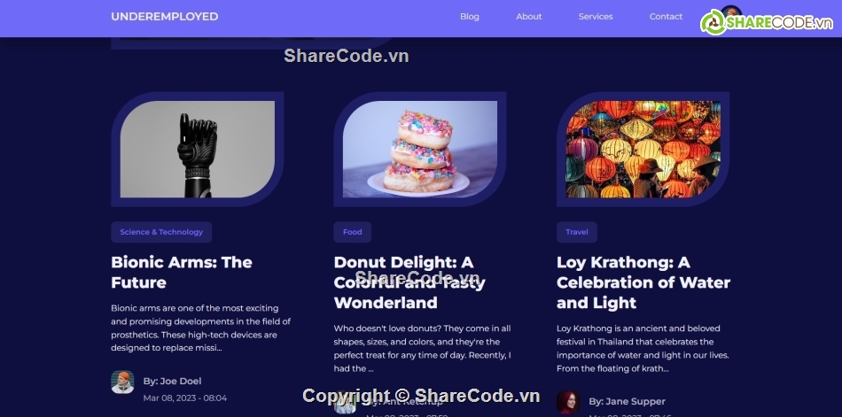 Code web,Source code web,Code PHP,Share code blog đẹp