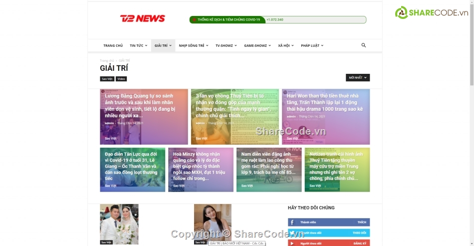 code tin tức wordpress,Code tin tức,Code web tin tức