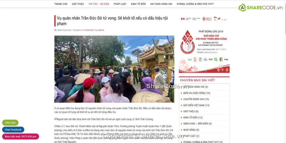 Web tin tức,website tin tức đẹp,web tin tức đẹp,Code web