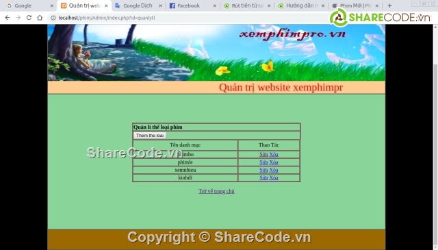 web phim,đầy đủ chức năng,full chức năng,code website phim,code phim php