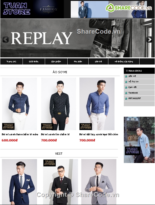Web bán áo quần,web bán hàng,code web html5,Website bán áo quần,web bán quần áo