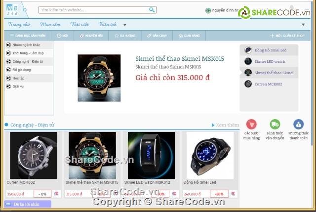 web bán hàng,bán hàng,web tin tức,website bán đồng hồ,web đồng hồ,website bán hàng