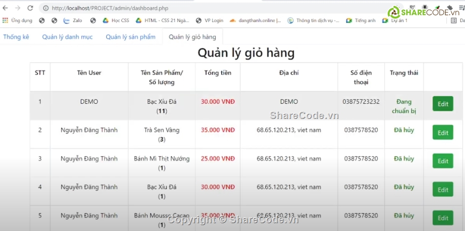 code web bán trà chanh,code web bán trà sữa,Php website bán trà sữa,website bán hàng trà sữa