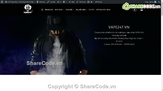 website bán hàng,Code web bán hàng,website bán tinh dầu,website bán vape tinh dầu