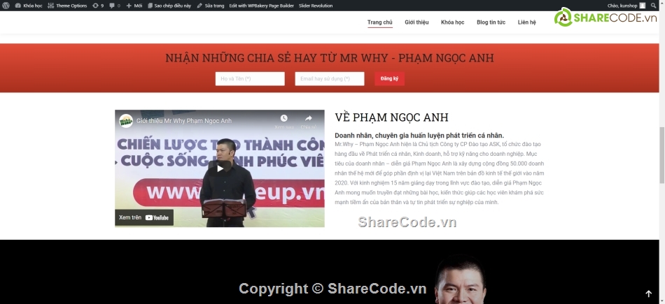 Code khóa học,Code website bán khóa học,website giới thiệu khóa học,code web giới thiệu khóa học,mẫu website bán khóa học