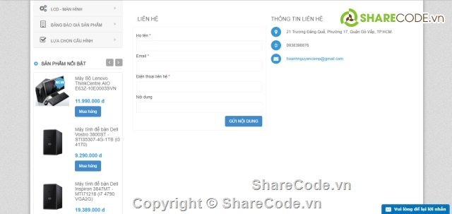 Code bán máy tính,website bán máy tính,thương mại điện tử,code web bán hàng chuẩn seo,giao diện responsive,web bán máy tính