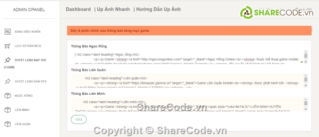 Code bán nick,Code bán nick tổng hợp,Web bán nick game,Web bán acc game,Shop nick game