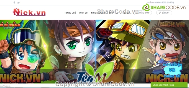 Code bán nick,Code bán nick tổng hợp,Web bán nick game,Web bán acc game,Shop nick game