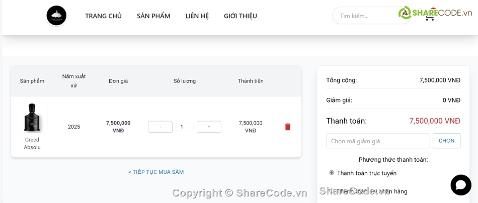 reactjs,code java,Springboot,thanh toán online,Code đồ án