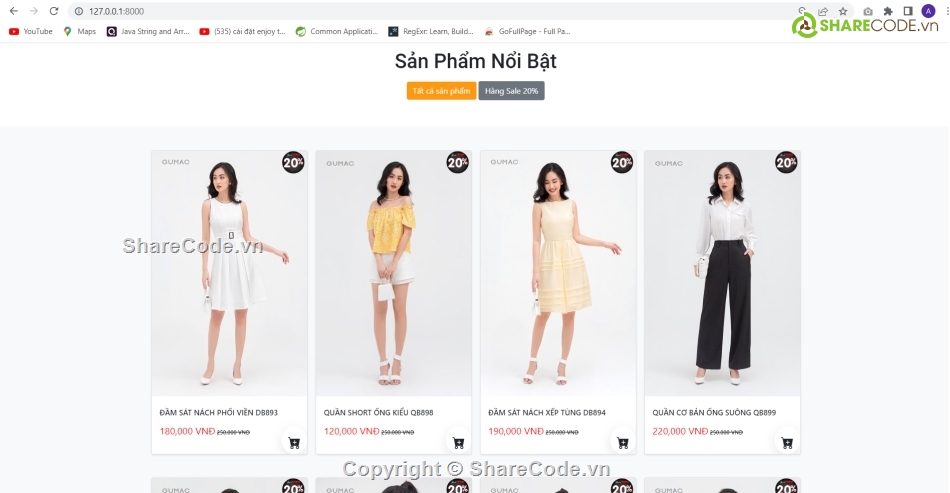 web thời trang bằng php,full code web thời trang,bán thời trang laravel,code website laravel,code bán quần áo php và mysql