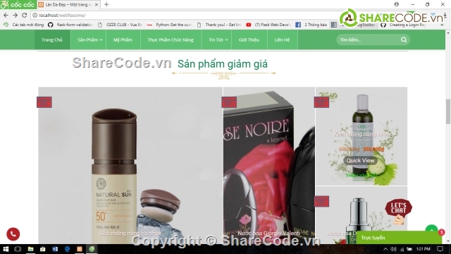 share full code,wordpress,full code,code báng hàng mỹ phẩm,website bán hàng,web my pham