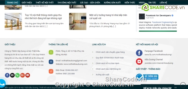 web công ty nội thất,thi công nội thất,thiết kế nội thất,web công ty,code web chuẩn seo,website nội thất