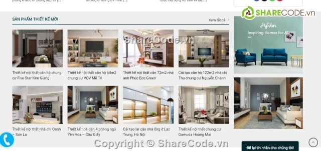 web công ty nội thất,thi công nội thất,thiết kế nội thất,web công ty,code web chuẩn seo,website nội thất