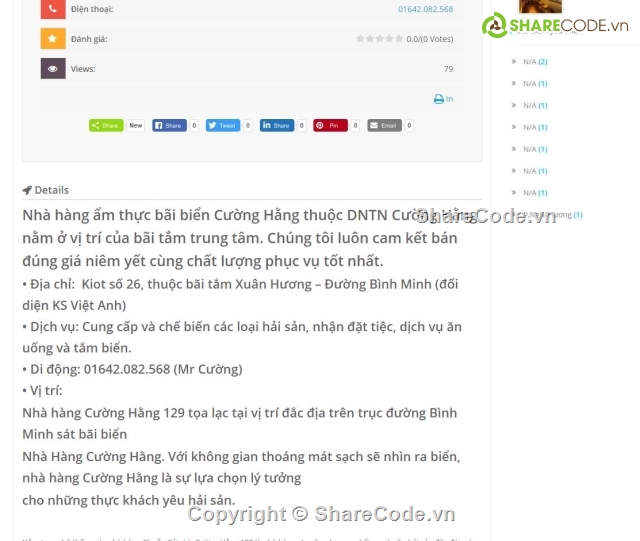 nhà hàng,website du lịch,code du lịch,đặt phòng khách sạn