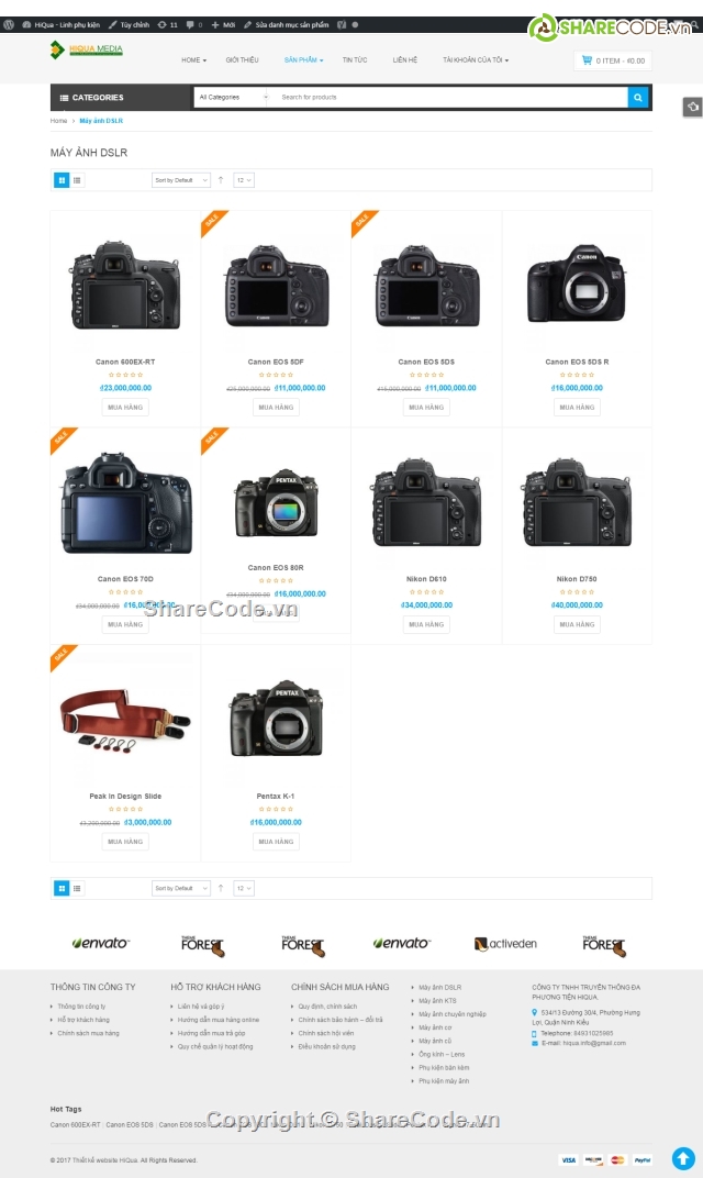 source code ban hang,ban hang online,máy ảnh,web bán hàng,website quảng cáo,web bán máy ảnh