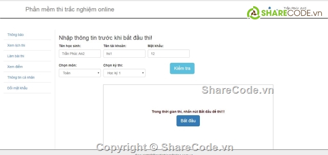 trắc nghiệm trường học,phần mềm thi trắc nghiệm,phần mềm thi trắc nghiệm online cấp 3,full soucer code thi trắc nghiệm,thi trắc nghiệm php,phần mềm quản lý thi php