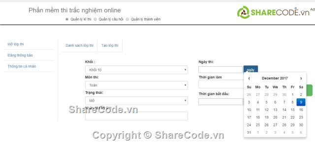 trắc nghiệm trường học,phần mềm thi trắc nghiệm,phần mềm thi trắc nghiệm online cấp 3,full soucer code thi trắc nghiệm,thi trắc nghiệm php,phần mềm quản lý thi php