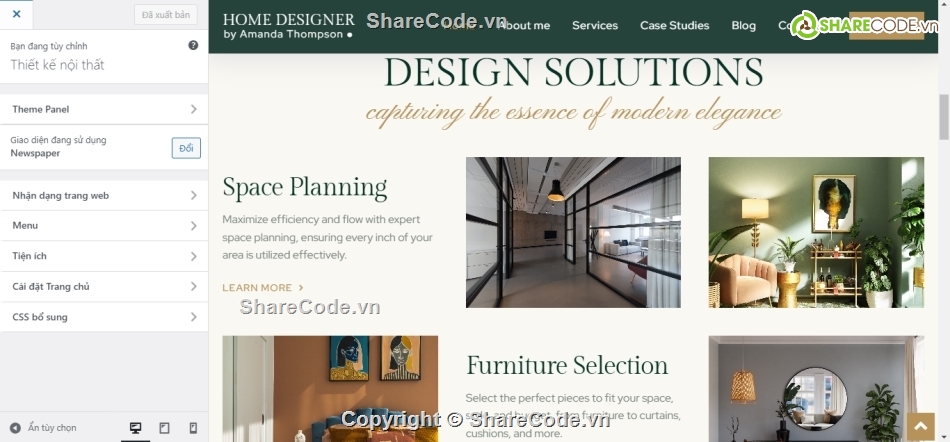 code website,chuẩn seo,nội thất,responsive,full code + báo cáo,thiết kế nội thất